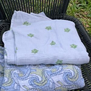Aden & Anais swaddle blankets